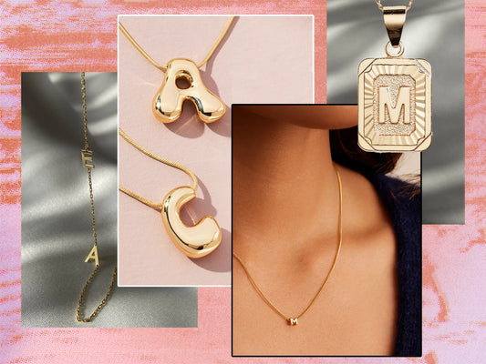 Elegant Monogram Pendant Necklaces: Personalized Fashion Statements