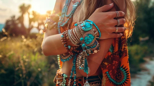 Handmade Turquoise Beaded Bracelets: Embrace Boho-Chic Trends