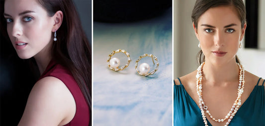 Minimalist Oval Pearl Earrings: Understated Elegance for Any Outfit