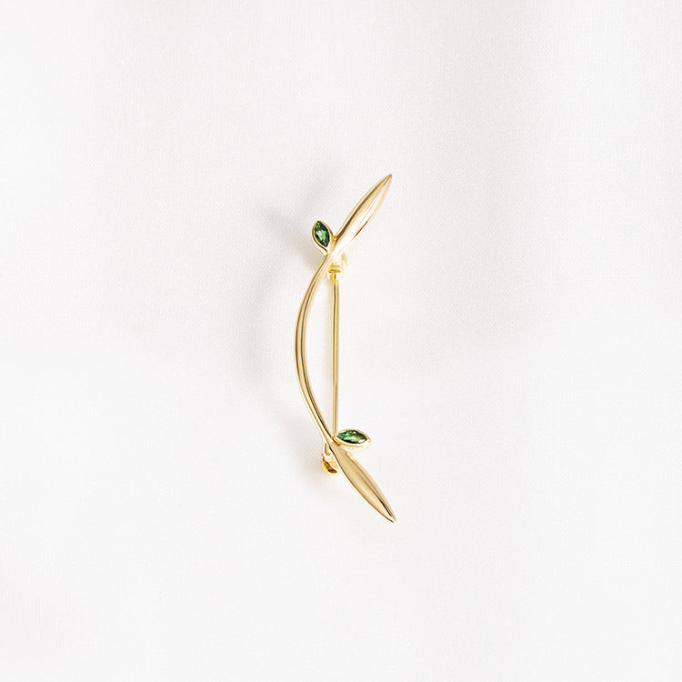 Sterling Silver Spring Buds Delicate Versatile Brooch