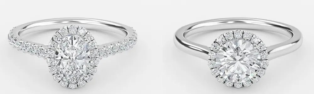 Top Oval vs. Round Cut Diamond Rings: Which to Choose?