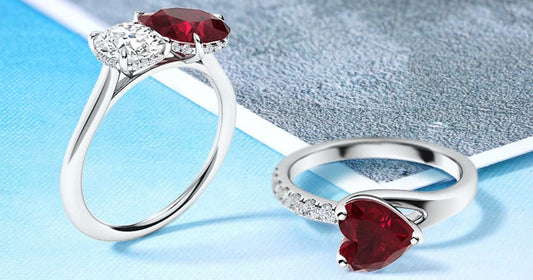 Best Ruby and Diamond Combo Rings for Couples: Timeless Love in Every Sparkle