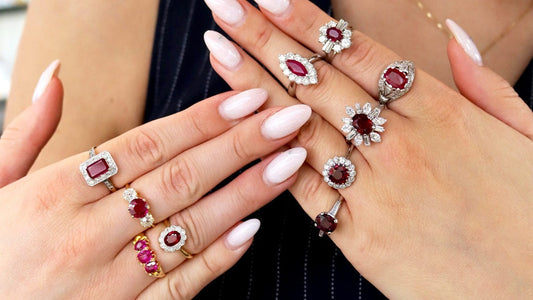 Celebrity-Inspired Oval Cut Ruby Rings: Timeless Glamour Meets Modern Elegance
