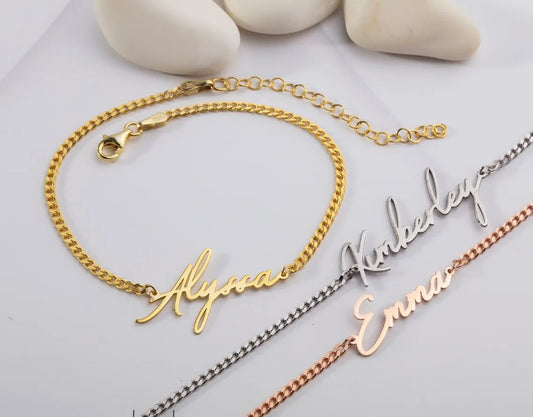 Custom Engraved Initial Bracelets: Gifts with a Personal Touch