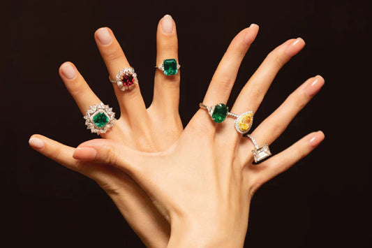 How to Layer Gemstone Rings by Color: A Complete Styling Guide
