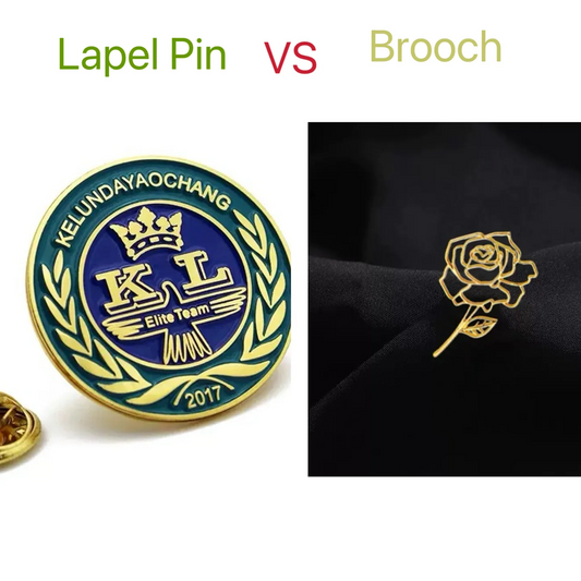 Brooch vs. Lapel Pin: What’s the Difference?
