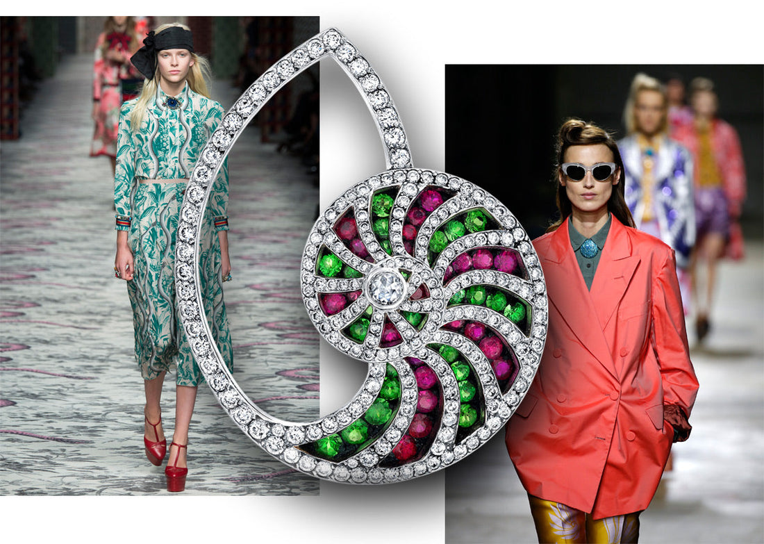 Styling Tips for Ruby and Diamond Brooches-A Comprehensive Guide