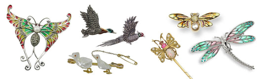 Unique Brooch Designs: From Hummingbirds to Dragonflies