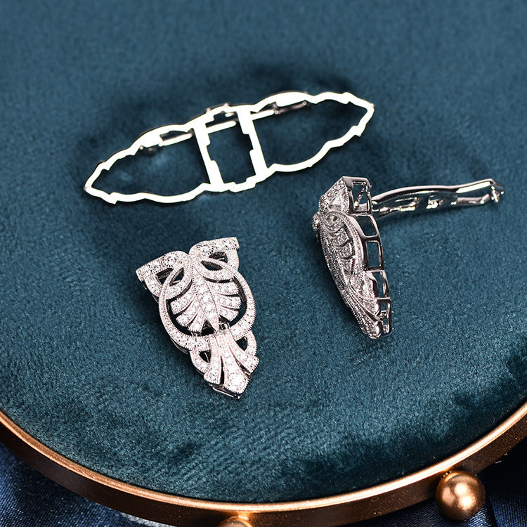 Vintage Vintage Fashion Double Clip Detachable Brooch